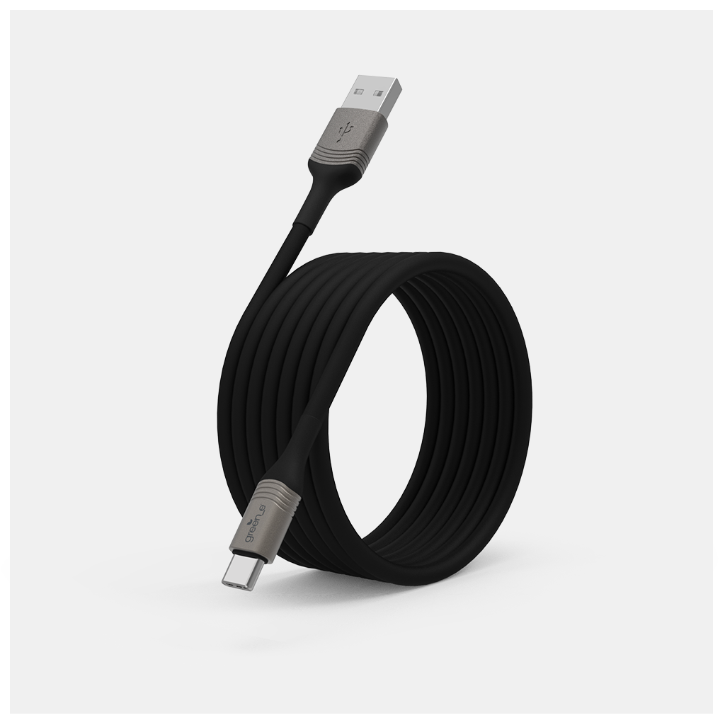 Câble tressé écoconçu USB vers USB-C 18W - 1,20 m