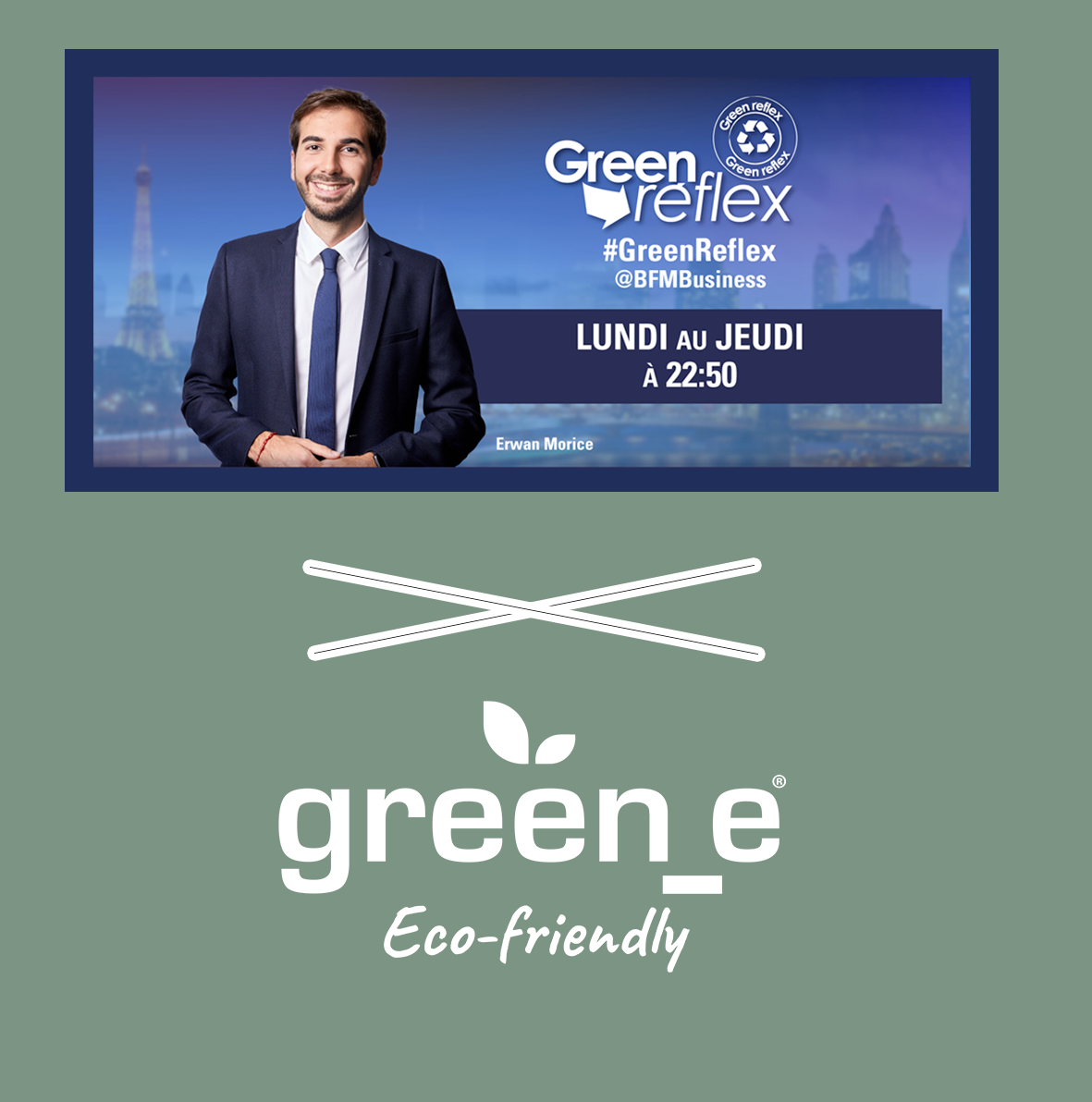 green_e sur BFM Green Reflex: Un chargeur de mobile plus écolo !