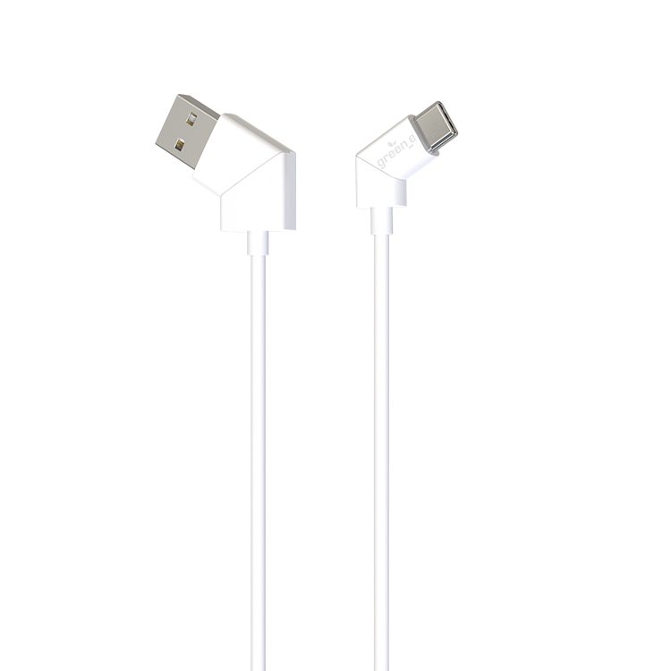Câble écoconçu embout rotatif USB-C vers USB 18W - 1,20 m
